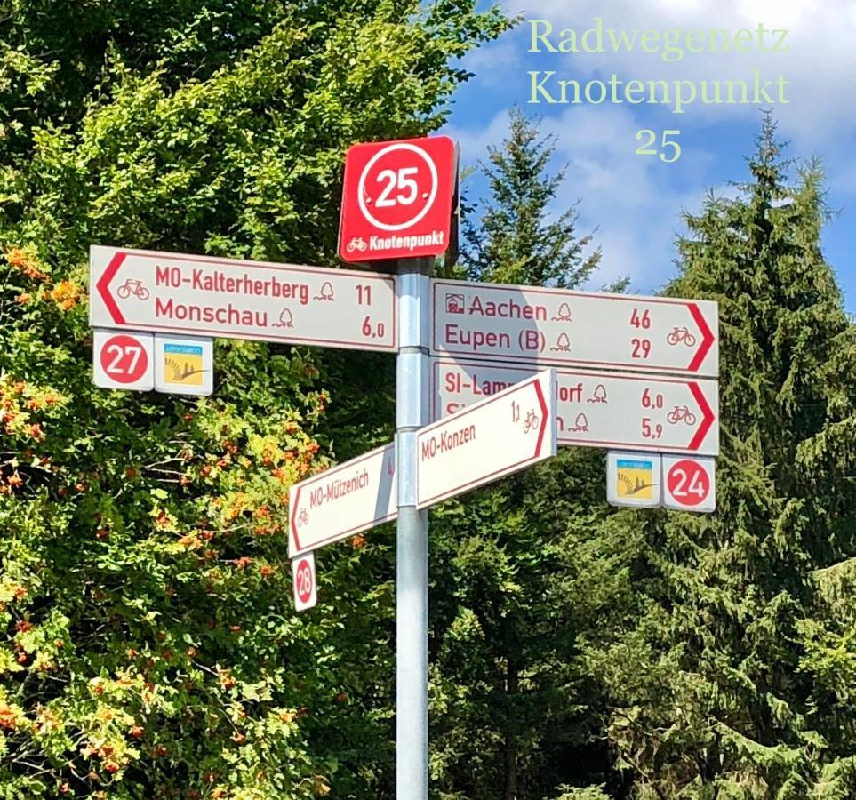 Hof Vierzehnender Im Hohen Venn - 70Qm Maisonette - 2 Schlafzimmer - Wohnkueche - Balkon Mit Grill - Monschau - Eifel - Hunde Willkommen - Islandpferde Екстериор снимка