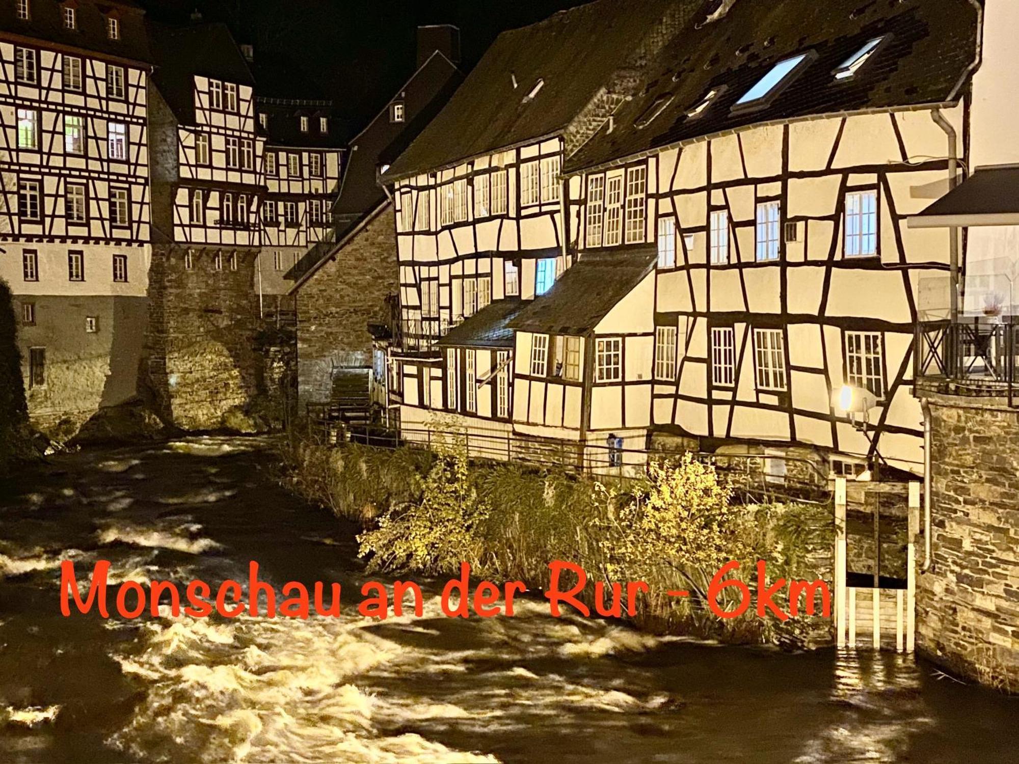 Hof Vierzehnender Im Hohen Venn - 70Qm Maisonette - 2 Schlafzimmer - Wohnkueche - Balkon Mit Grill - Monschau - Eifel - Hunde Willkommen - Islandpferde Екстериор снимка